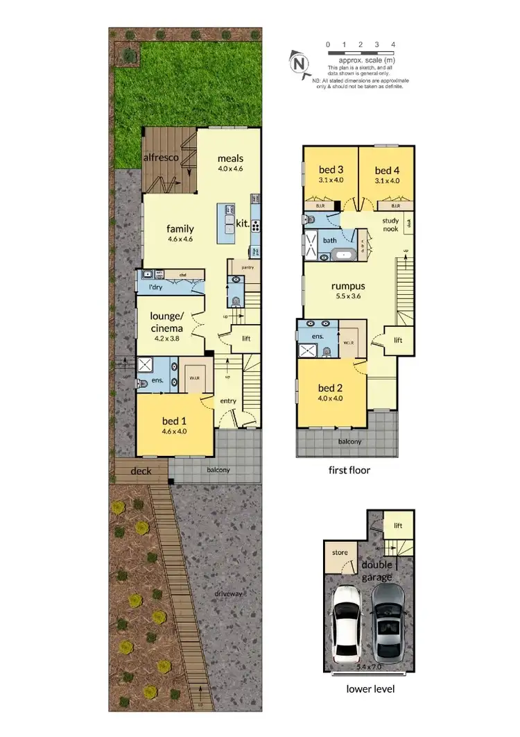 Floorplan of Homely house listing, 35 Clontarf Crescent, Templestowe VIC 3106
