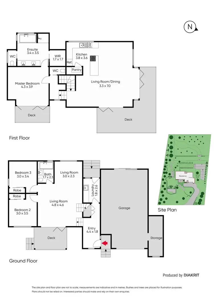 Floorplan of Homely house listing, 34 Lakeside Drive, Hepburn VIC 3461