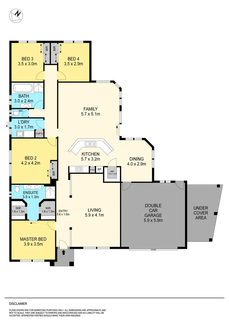 Floorplan of Homely house listing, 9 Parkview Drive, Alfredton VIC 3350