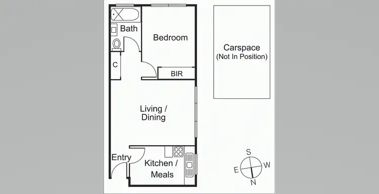 Floorplan of Homely apartment listing, 12/91 Grosvenor Street, St Kilda East VIC 3183