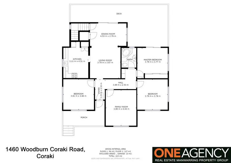 Floorplan of Homely house listing, 1460 Woodburn Coraki Road, Coraki NSW 2471