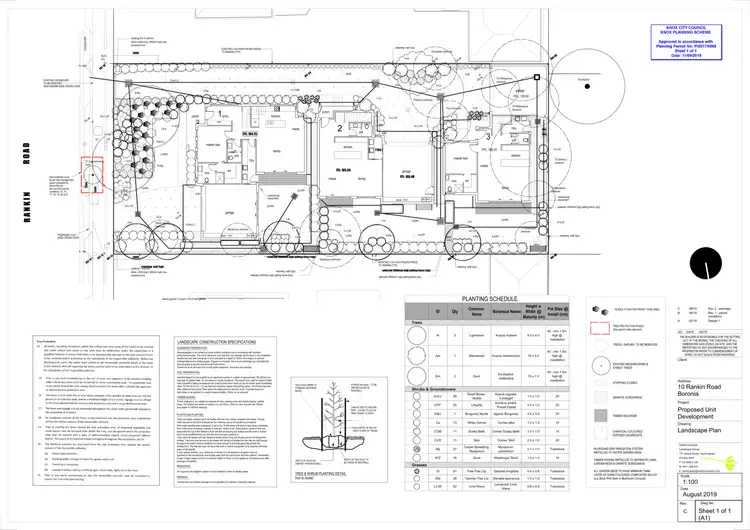 Floorplan of Homely land listing, 10 Rankin Road, Boronia VIC 3155