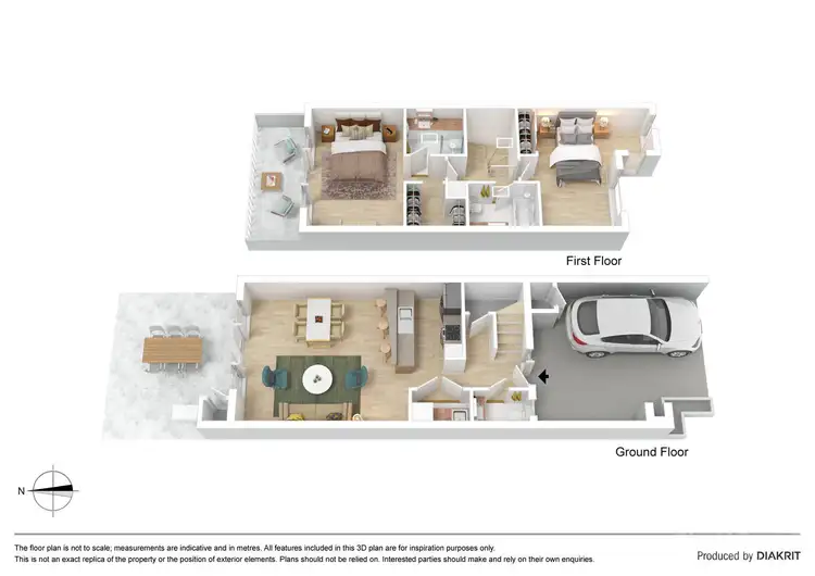 Floorplan of Homely townhouse listing, 16/38-40 Brighton Road, Balaclava VIC 3183