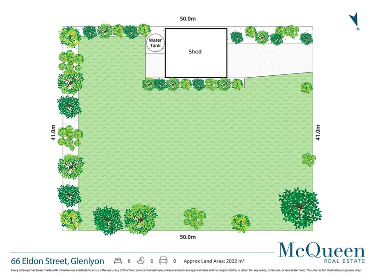 Floorplan of Homely land listing, 66 Eldon Street, Glenlyon VIC 3461