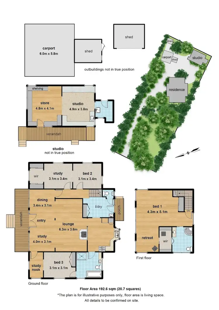 Floorplan of Homely house listing, 10 Yvonne Road, Mount Dandenong VIC 3767