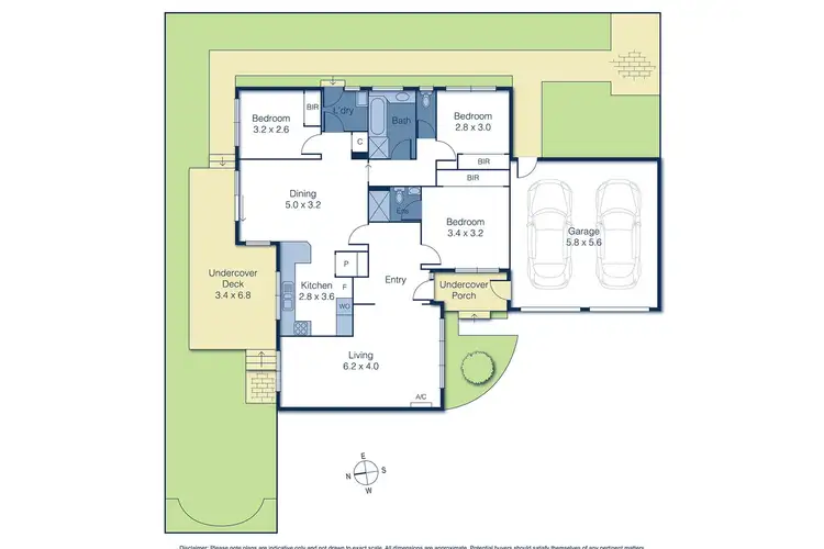 Floorplan of Homely townhouse listing, 3/434 Middleborough Road, Blackburn VIC 3130