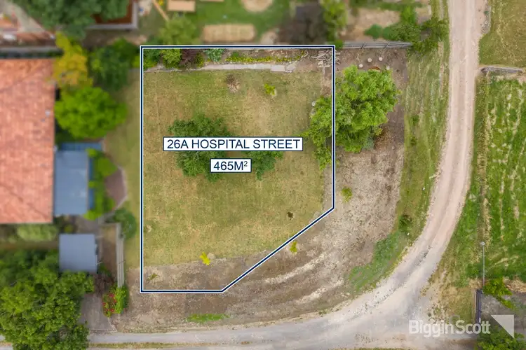 Floorplan of Homely land listing, 26A Hospital Street, Daylesford VIC 3460