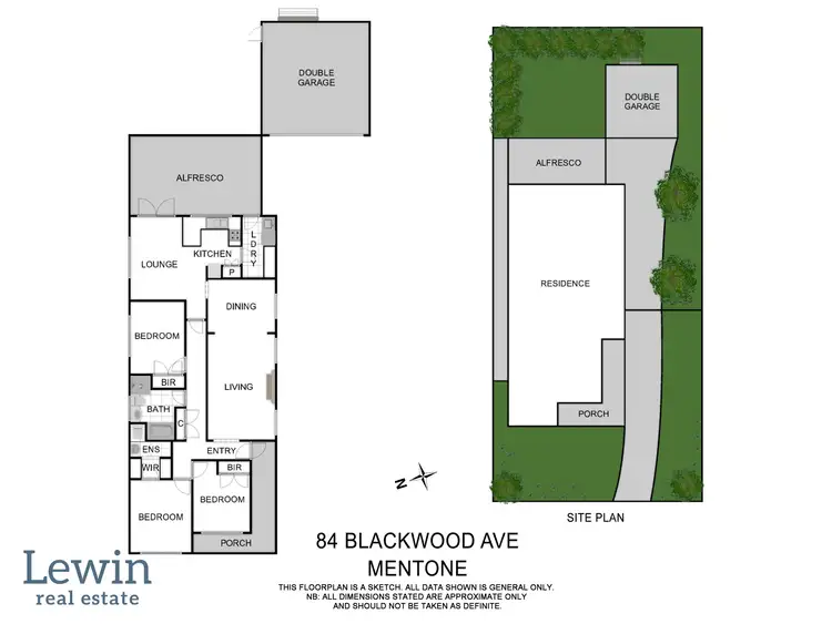 Floorplan of Homely house listing, 84 Blackwood Avenue, Mentone VIC 3194