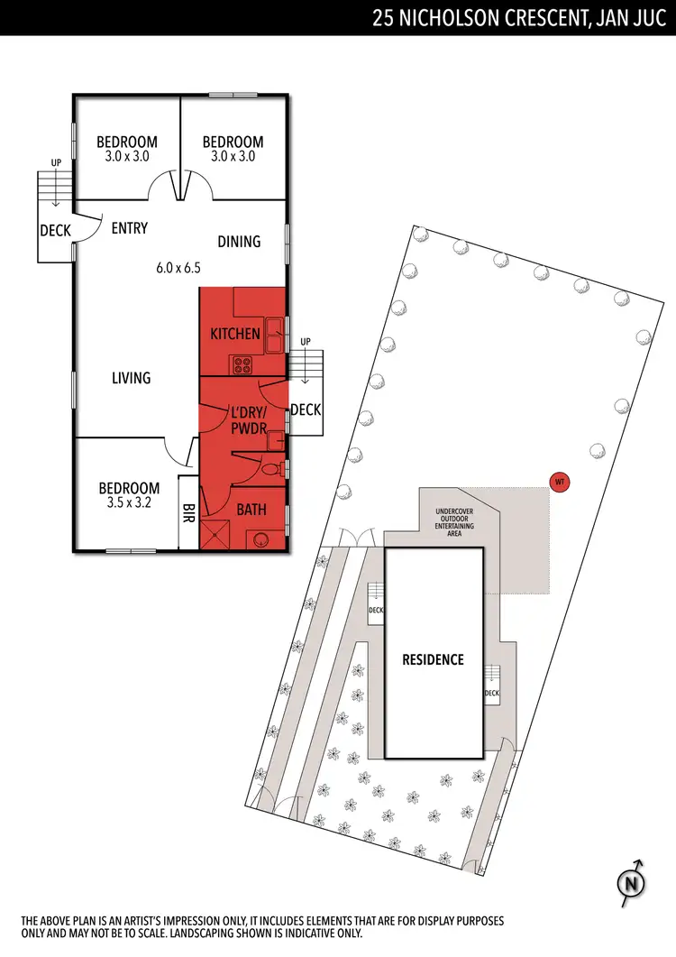 Floorplan of Homely house listing, 25 Nicholson Crescent, Jan Juc VIC 3228