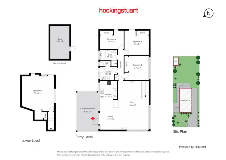 Floorplan of Homely house listing, 10 Frawley Street, Frankston VIC 3199
