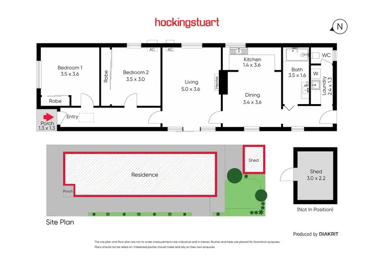 Floorplan of Homely house listing, 21 Castlemaine Street, Yarraville VIC 3013