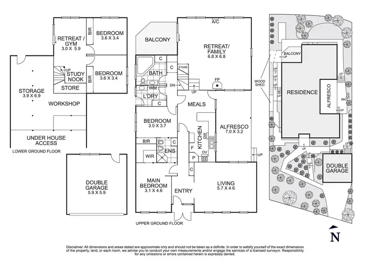 Floorplan of Homely house listing, 37 Edgerton Road, Mitcham VIC 3132