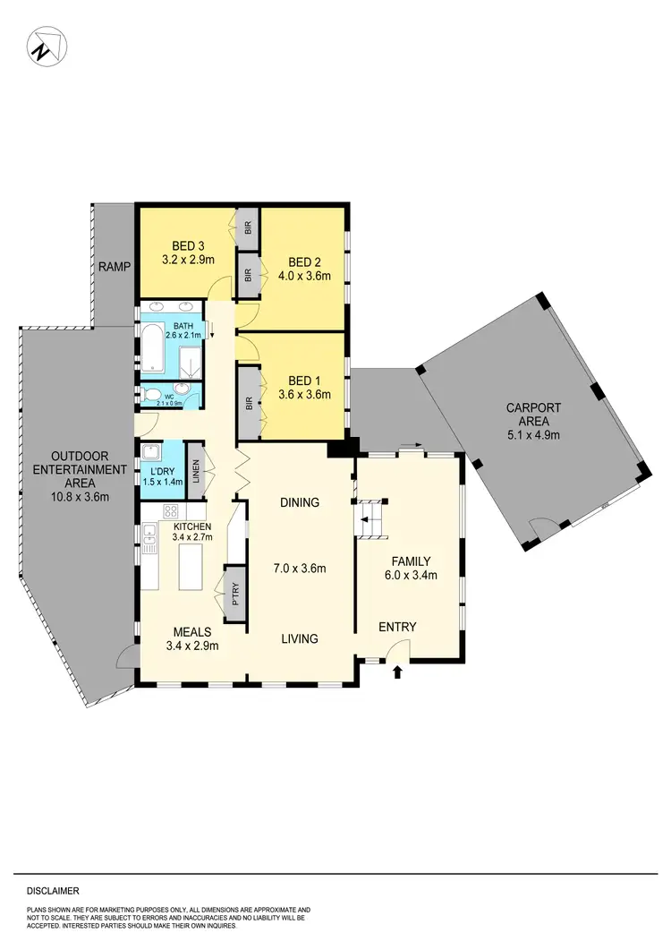 Floorplan of Homely house listing, 114 Spencer Street, Sebastopol VIC 3356