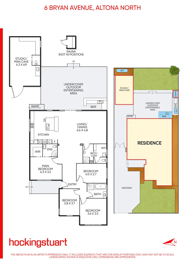 Floorplan of Homely house listing, 6 Bryan Avenue, Altona North VIC 3025