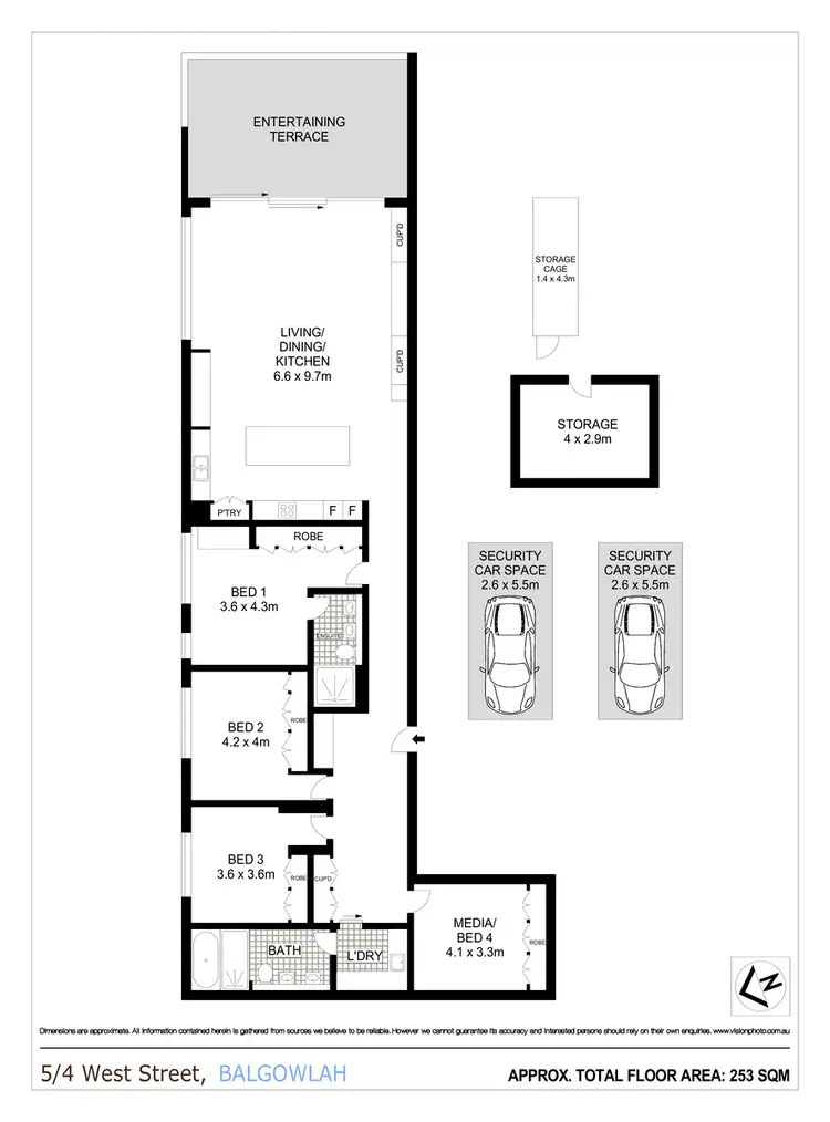 Floorplan of Homely apartment listing, 5/4 West Street, Balgowlah NSW 2093