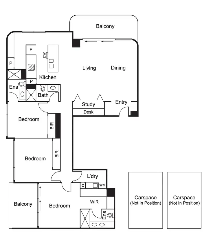 Floorplan of Homely apartment listing, 101/1046 Glenhuntly Road, Caulfield South VIC 3162