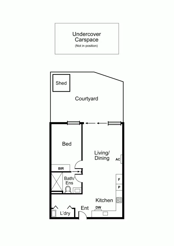 Floorplan of Homely apartment listing, 8/33 Jersey Parade, Carnegie VIC 3163