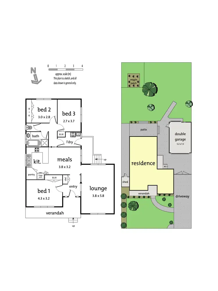 Floorplan of Homely house listing, 34 Kambara Drive, Mulgrave VIC 3170