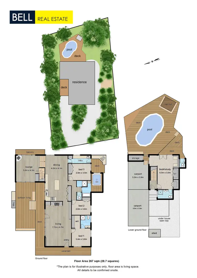 Floorplan of Homely house listing, 2 Roma Parade, Upwey VIC 3158