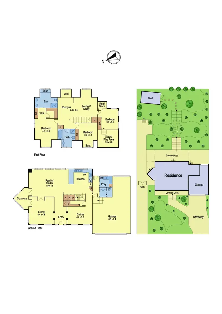 Floorplan of Homely house listing, 60 Kalbar Road, Eltham VIC 3095