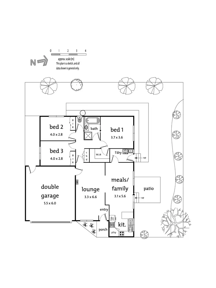 Floorplan of Homely townhouse listing, 2/25 Old Lilydale Road, Ringwood East VIC 3135