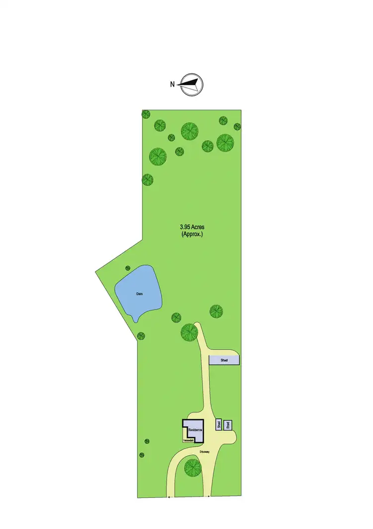 Floorplan of Homely house listing, 50 Oatland Road, Plenty VIC 3090