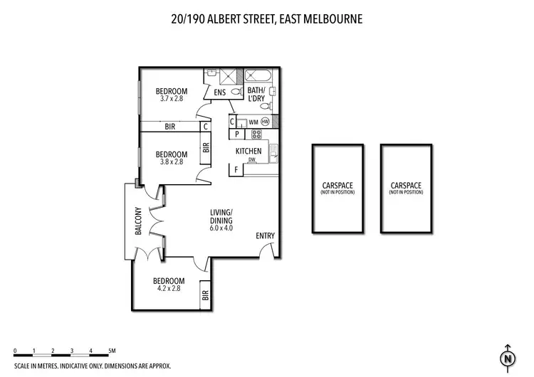 Floorplan of Homely apartment listing, 20/190 Albert Street, East Melbourne VIC 3002