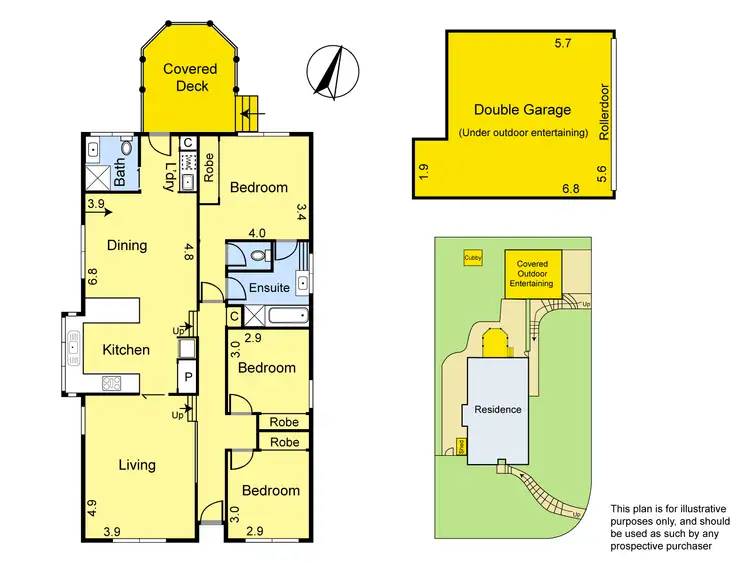 Floorplan of Homely house listing, 121 Plenty River Drive, Greensborough VIC 3088