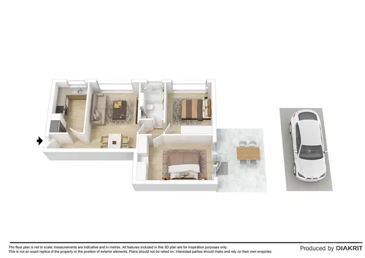 Floorplan of Homely apartment listing, 4/4A Wando Grove, St Kilda East VIC 3183