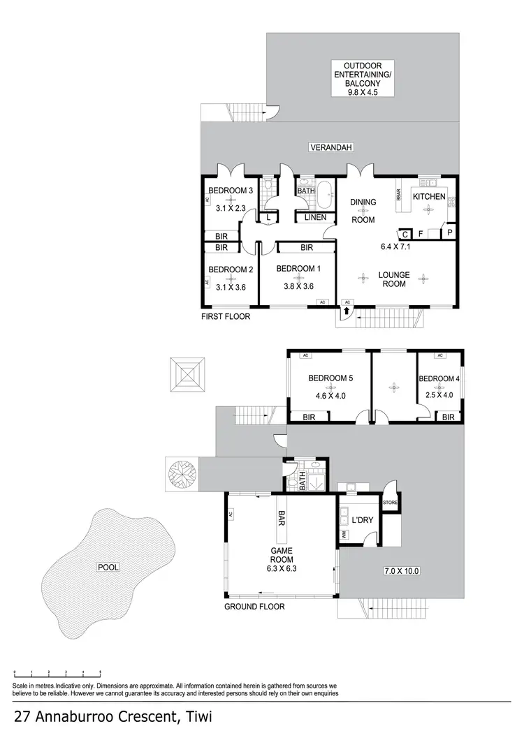 Floorplan of Homely house listing, 27 Annaburroo Crescent, Tiwi NT 810