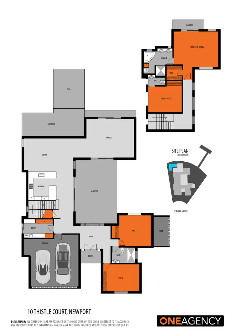 Floorplan of Homely house listing, 10 Thistle Court, Newport QLD 4020