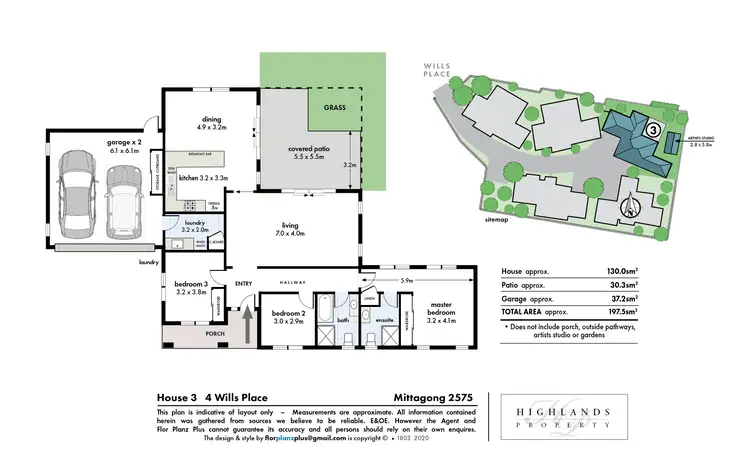 Floorplan of Homely villa listing, 3/4 Wills Place, Mittagong NSW 2575