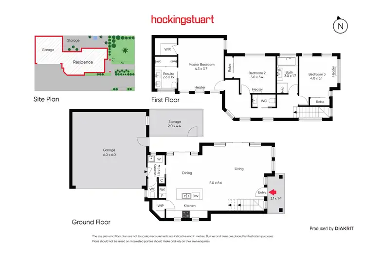Floorplan of Homely townhouse listing, 1/158 Roberts Street, Yarraville VIC 3013
