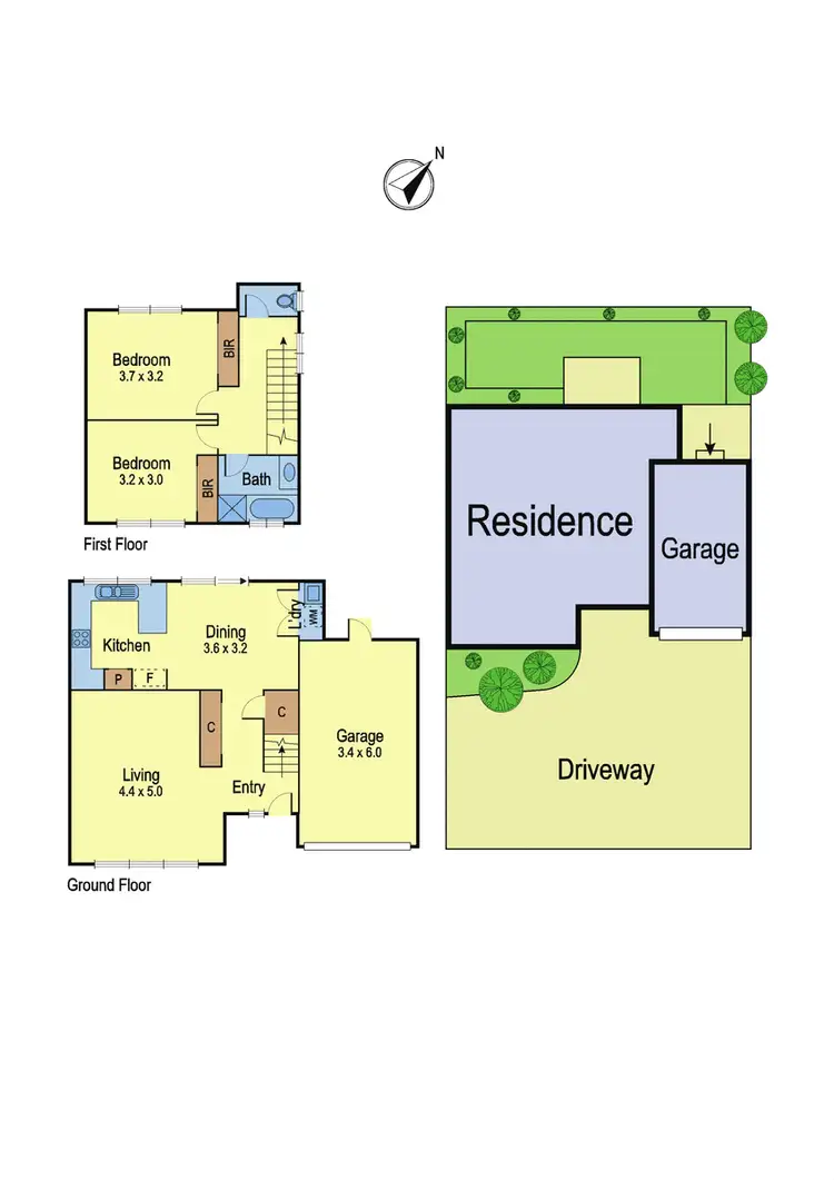 Floorplan of Homely unit listing, 3/119 Main Road, Lower Plenty VIC 3093