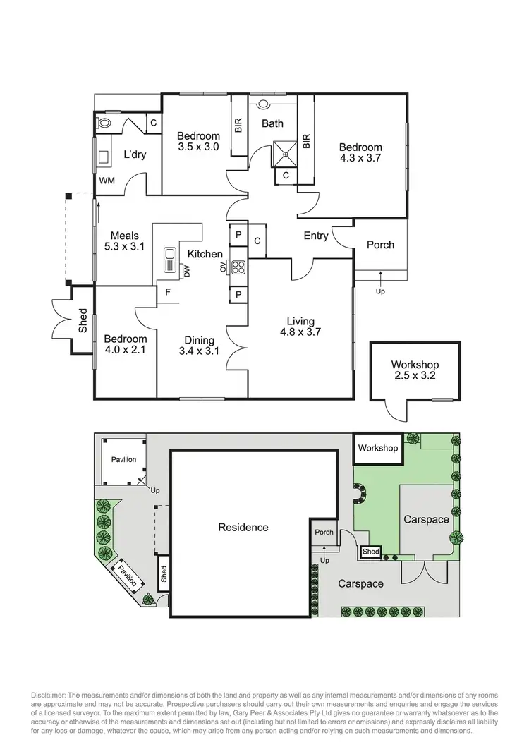 Floorplan of Homely house listing, 93 Mortimore Street, Bentleigh VIC 3204
