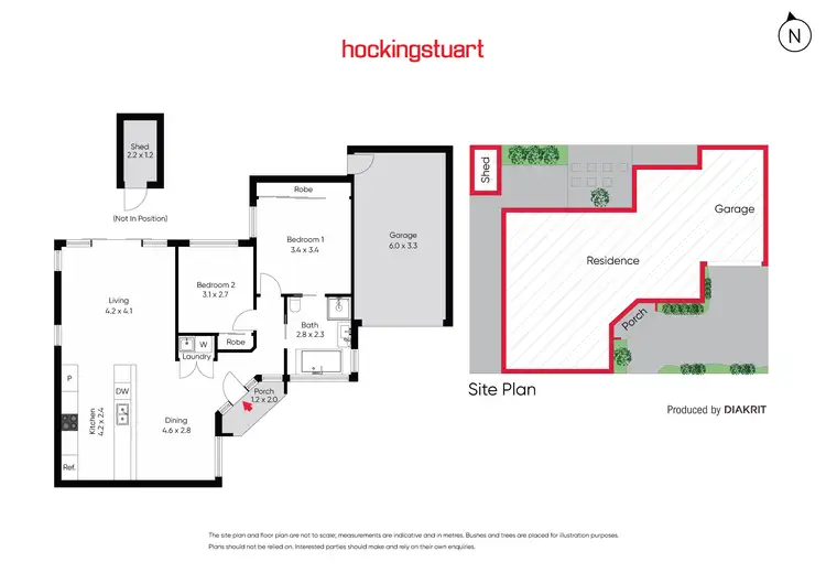 Floorplan of Homely townhouse listing, 2/158 Roberts Street, Yarraville VIC 3013
