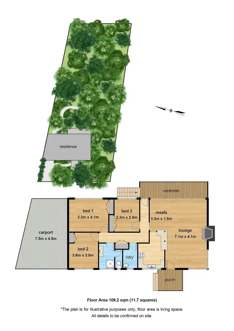 Floorplan of Homely house listing, 4 Ann Court, Mount Dandenong VIC 3767