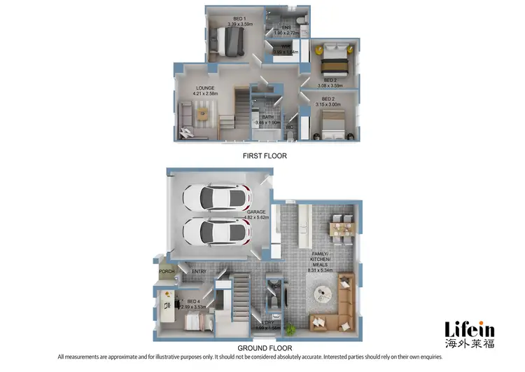 Floorplan of Homely house listing, 50 Highlander Drive, Craigieburn VIC 3064