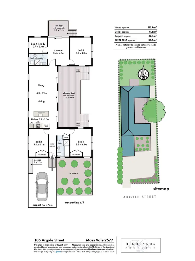 Floorplan of Homely house listing, 185 Argyle Street, Moss Vale NSW 2577