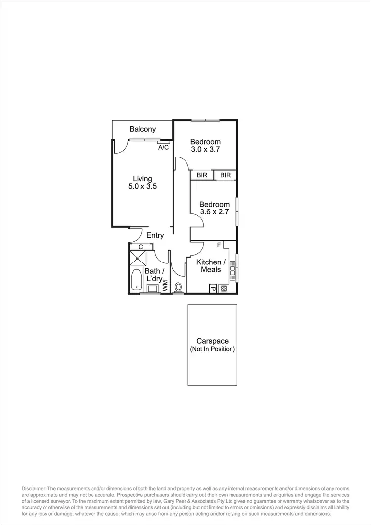 Floorplan of Homely apartment listing, 4/81 Clarence Street, Caulfield South VIC 3162