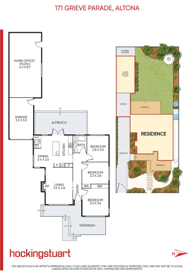 Floorplan of Homely house listing, 171 Grieve Parade, Altona VIC 3018