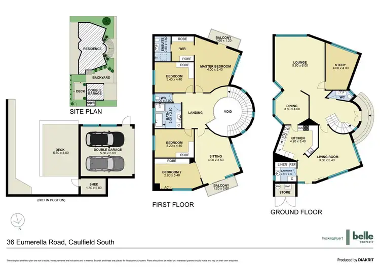 Floorplan of Homely house listing, 36 Eumeralla Road, Caulfield South VIC 3162