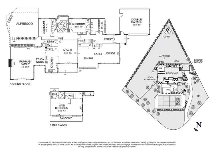 Floorplan of Homely house listing, 39-41 Websters Road, Templestowe VIC 3106