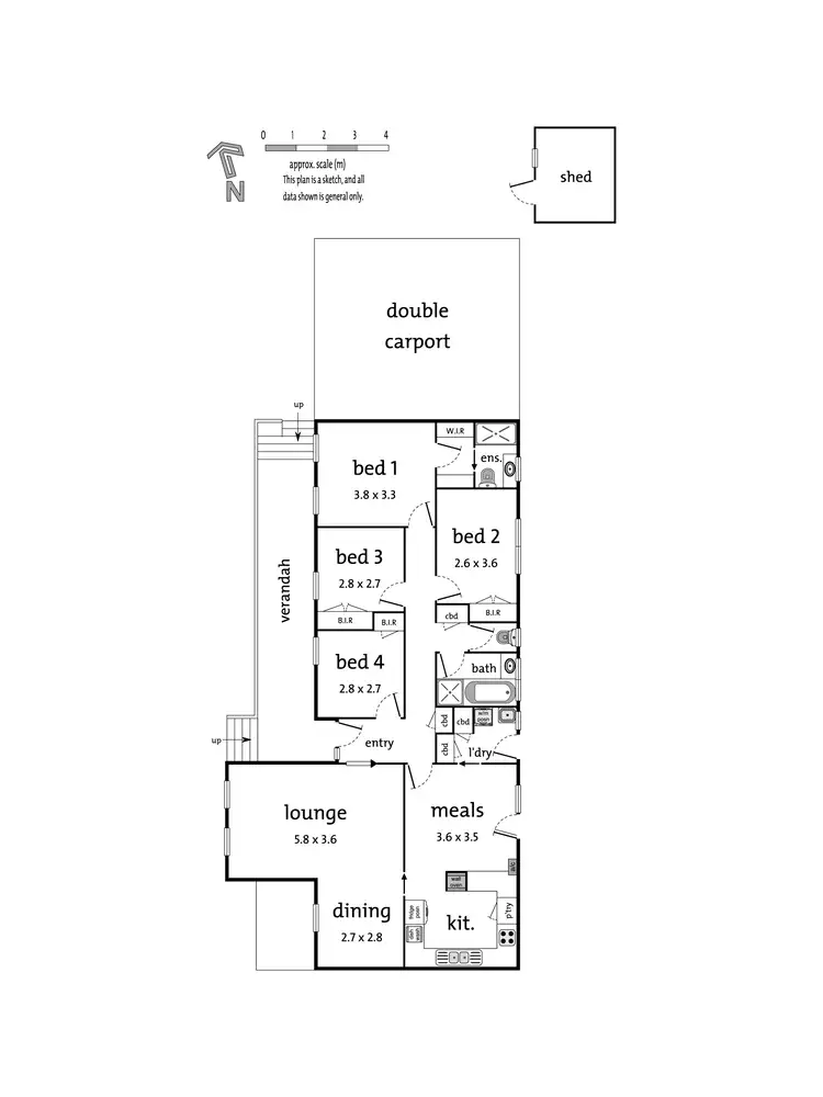 Floorplan of Homely house listing, 30 Argyle Street, Donvale VIC 3111