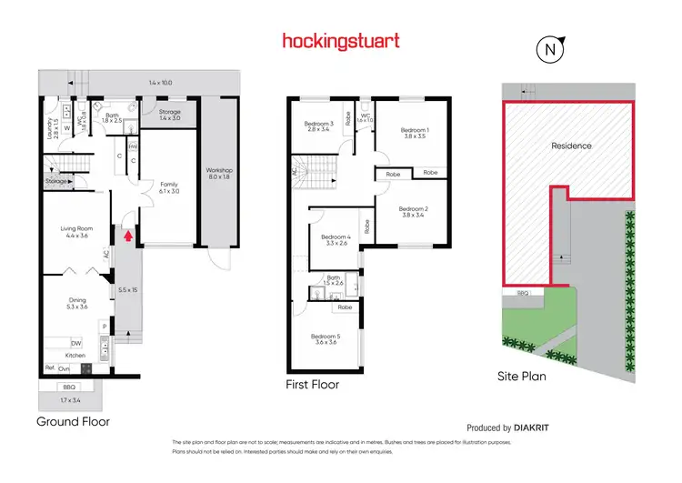 Floorplan of Homely house listing, 48 Pentland Parade, Seddon VIC 3011