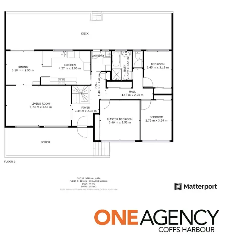 Floorplan of Homely house listing, 29 Cavanba Road, Toormina NSW 2452