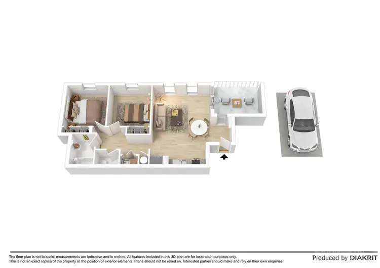 Floorplan of Homely apartment listing, 23/128-140 Chapel Street, St Kilda East VIC 3183
