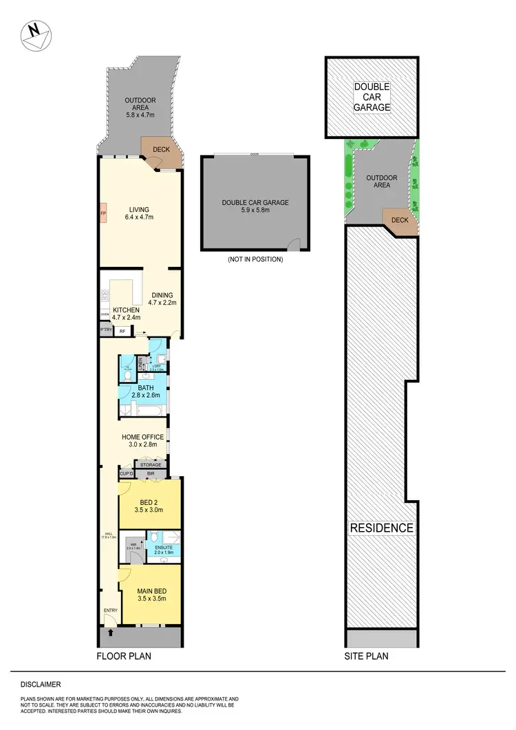 Floorplan of Homely terrace listing, 1315D Dana Street, Ballarat Central VIC 3350