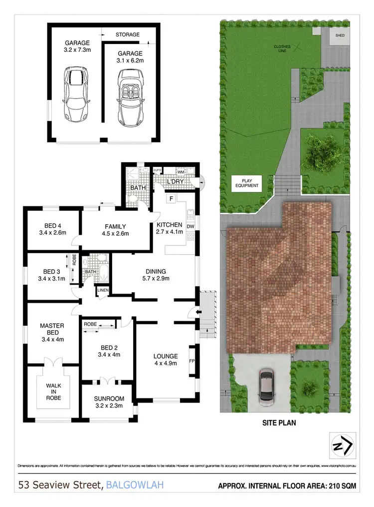 Floorplan of Homely house listing, 53 Seaview Street, Balgowlah NSW 2093