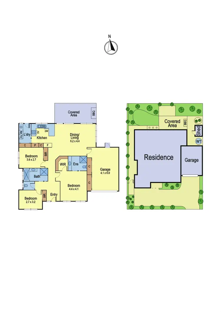 Floorplan of Homely unit listing, 2/28 Princes Street, Watsonia VIC 3087